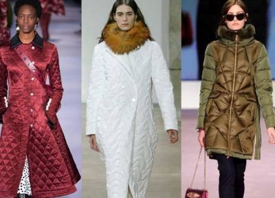 На работу и прогулку в одеяле: пальто, куртки и платья, в тренде стеганые модели