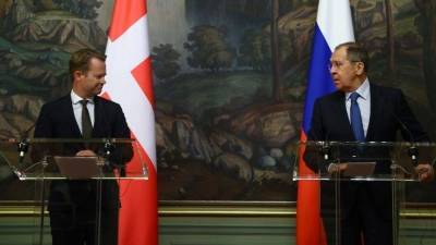 Причины осложнения двусторонних отношений обсудили главы МИД России и Дании