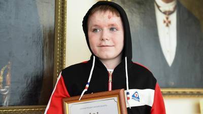 Путин наградил школьника из Томской области медалью «За отвагу на пожаре»