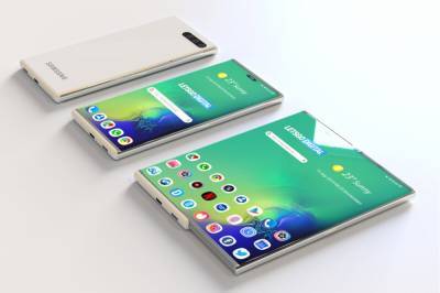 В 2021 году Samsung может выпустить свой первый смартфон со сворачиваемым дисплеем