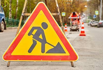 Дорожные работы притормозят автомобилистов на семи трассах в Ленобласти 10 октября