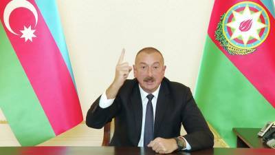 «Я изменил статус-кво. Там, на поле боя» — Алиев о переговорах по Карабаху