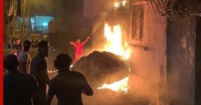 В Бейруте вновь прогремел взрыв и вспыхнул пожар