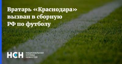 Вратарь «Краснодара» вызван в сборную РФ по футболу