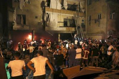 В Бейруте прогремел мощный взрыв топлива: есть погибшие и пострадавшие (видео)