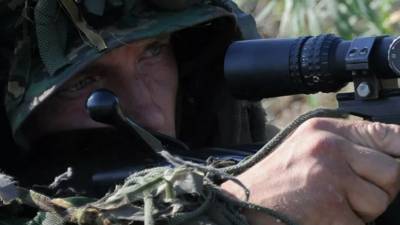 В Хабаровском крае прошли учения с участием снайперов ВВО
