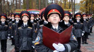Торжественную клятву лицеиста принесли 60 первокурсников Лицея МЧС