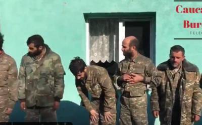 Пленных армянских солдат заставили скандировать «Карабах – Азербайджан»: видео