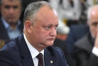 Додон призвал внешних партнеров не лезть в дела Молдавии
