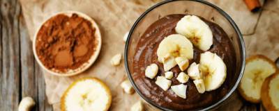 ПП Рецепт шоколадно-бананового десерта