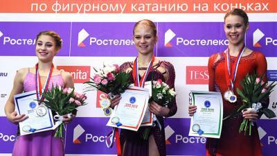 С преимуществом в 22 балла: Трусова выиграла этап Кубка России в Казани даже с двумя падениями