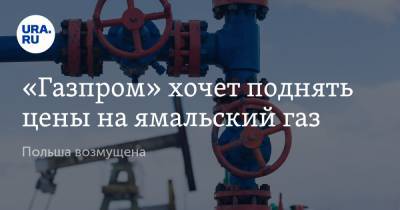 «Газпром» хочет поднять цены на ямальский газ. Польша возмущена