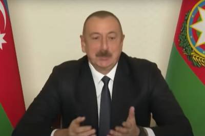 Алиев записал злорадное видеопослание Пашиняну после заключения перемирия