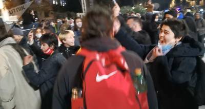 Акция неповиновения в столице Грузии: футбол и танцы как выражение протеста