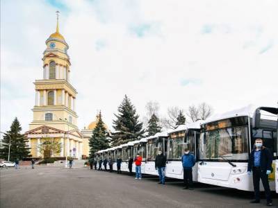 Тридцать новых автобуса выйдут на популярные маршруты Липецка