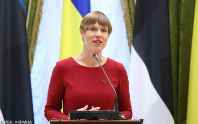 Президент Эстонии ушла на самоизоляцию из-за контакта с заболевшим COVID-19