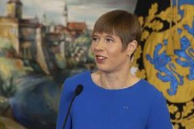 Президент Эстонии ушла на самоизоляцию после контакта с инфицированым COVID-19