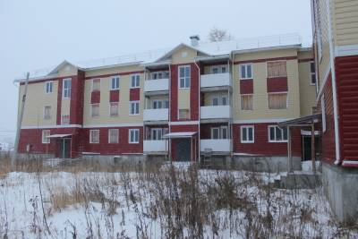 Социальные дома на левом берегу Архангельска выставлены на торги