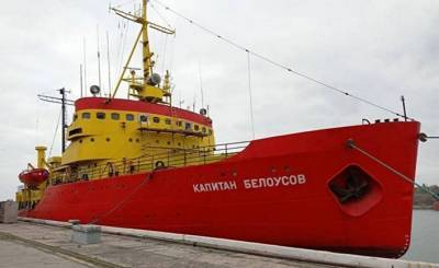 Страна (Украина): в Мариуполе закончили ремонт единственного украинского ледокола «Капитан Белоусов». Фото