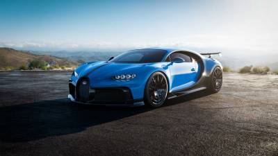 Bugatti запатентовала в России 1500-сильный гиперкар за 300 млн рублей