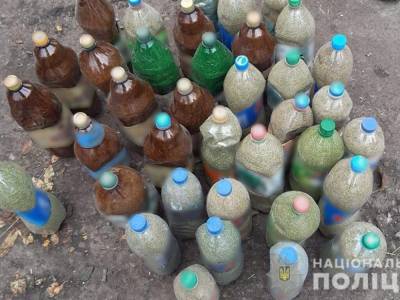 В лесу на Харькощине 38-летний мужчина вырастил марихуаны на 300 тысяч гривен