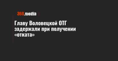 Главу Воловецкой ОТГ задержали при получении «отката»
