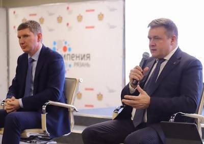 Глава МЭР Решетников и губернатор Любимов встретились с бизнесменами