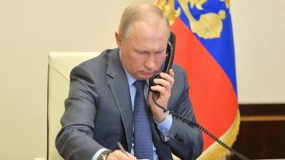 В Кремле назвали темы телефонных переговоров Путина и Эрдогана