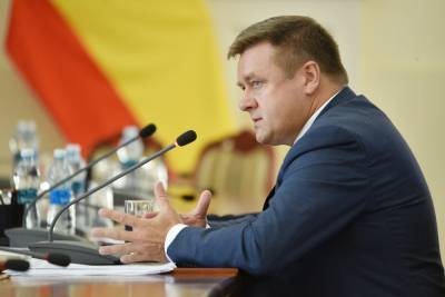 Рязанский губернатор получил благодарность Молодёжного союза экономистов и финансистов России