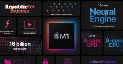 Apple показала макбуки на Arm-чипе собственного производства