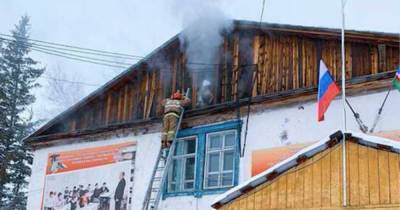 В Якутии в Намском техникуме произошел пожар