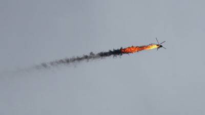 В Армении сбит российский вертолет Ми-24