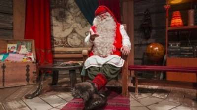 Санта-Клаус в режиме онлайн открыл рождественский сезон (ВИДЕО)