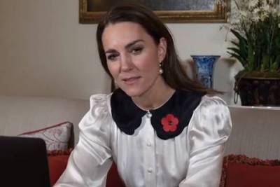 Кейт Миддлтон пообщалась с семьями погибших британских военнослужащих по видеосвязи