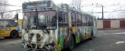 В Дзержинске на маршрут выйдет еще один троллейбус с граффити