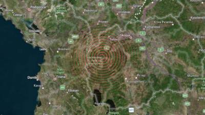 На Балканах произошло землетрясение