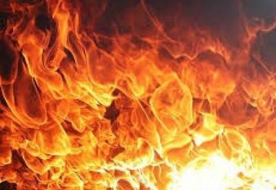На Львовщине произошел масштабный пожар на складе