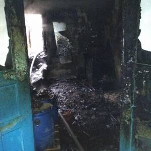 В Бердянском районе произошел пожар на территории частного предприятия. Фото