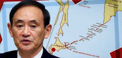 Обострение в Японии: от Суга требуют решить проблему территорий с Россией