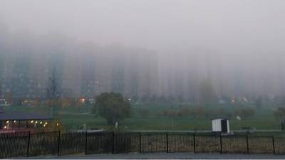 В четверг в Петербурге ожидается туман