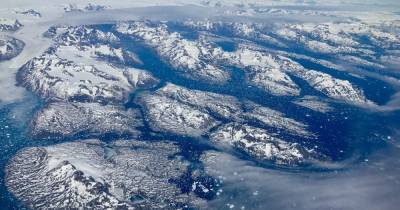 Под Гренландией обнаружено древнее высохшее озеро