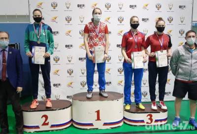 Спортсменка из Ленобласти завоевала три медали на Кубке России по настольному теннису