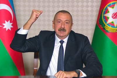 Алиев объявил о победе Азербайджана в войне за Нагорный Карабах