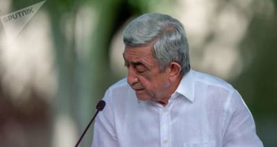 Визит экс-президента Армении Сержа Саргсяна в СНБ отложен