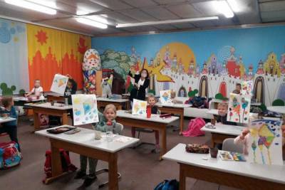 Германия: Осенние уроки творчества в Субботней школе в Нюрнберге