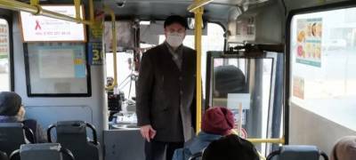 Сотрудники мэрии Петрозаводска не нашли людей без масок в маршрутках и троллейбусах