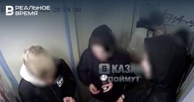 В Казани с изрисовавшими лифт подростками проведут профилактическую работу