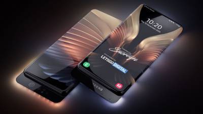 На основе патентов Samsung изобразили "смартфон будущего"