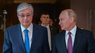 Токаев обсудил с Путиным ситуацию вокруг Нагорного Карабаха
