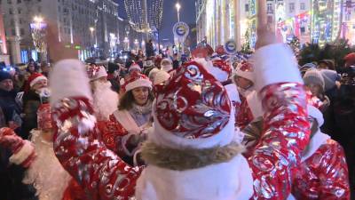 Массовых новогодних гуляний в Москве не будет.